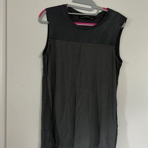Great condition top with leather on the top